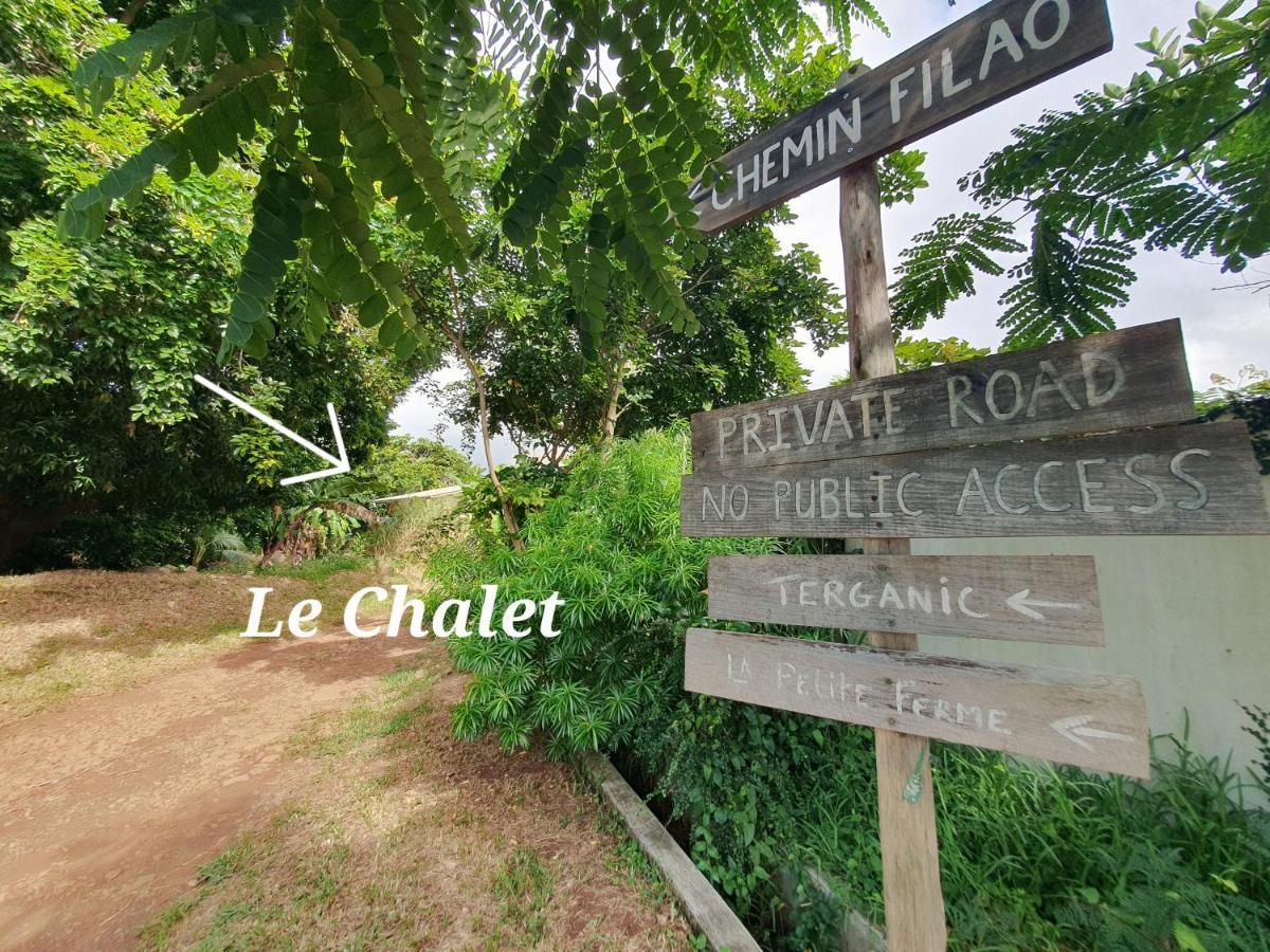Le Chalet, La Petite Ferme Vieux Grand Port Exteriör bild